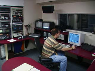 image: All Florida Mediaworks control room